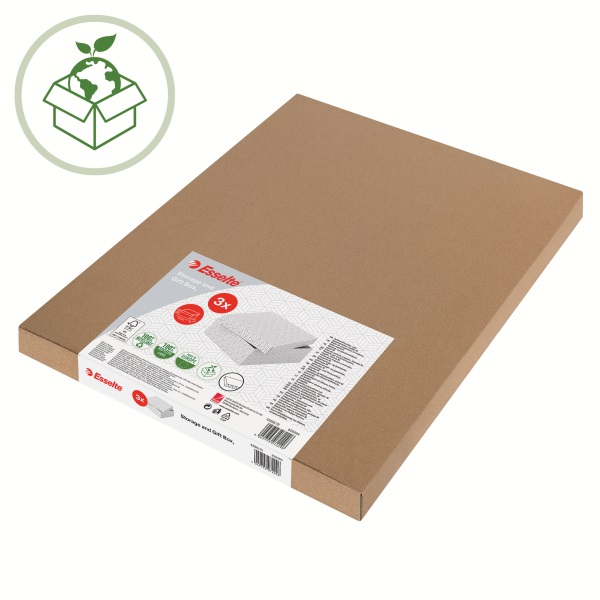 Esselte Home S méret 3db/csomag fehér tárolódoboz
