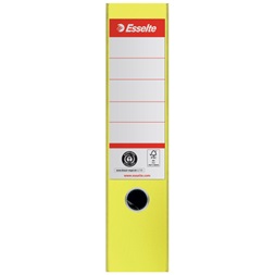 Esselte No.1 A4 75 mm sárga 100%-ban újrahasznosított kartonból iratrendező