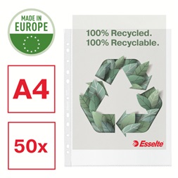 Esselte Recycled A4 Maxi narancsos 100db lefűzhető genotherm