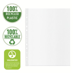 Esselte Recycled A4 Maxi narancsos 100db lefűzhető genotherm