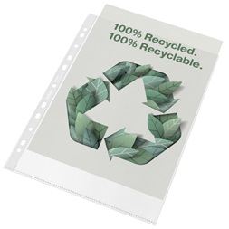 Esselte Recycled A4 narancsos 100db lefűzhető genotherm