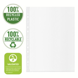 Esselte Recycled A4 narancsos 100db lefűzhető genotherm