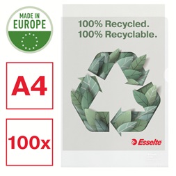 Esselte Recycled A4 narancsos 100mikronos 100db genotherm