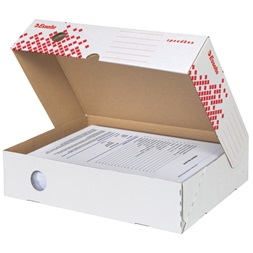 Esselte Speedbox fekvő 8 cm archiváló doboz