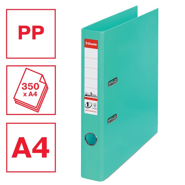 Esselte Standard A4 5cm mentazöld iratrendező