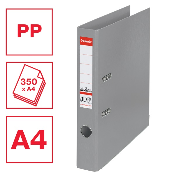 Esselte Standard A4 5cm szürke iratrendező