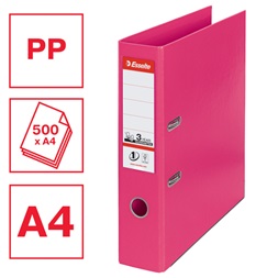 Esselte Standard A4 7,5cm rózsaszín iratrendező