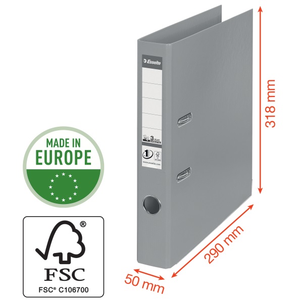 Esselte Standard Vivida A4 5cm fehér iratrendező