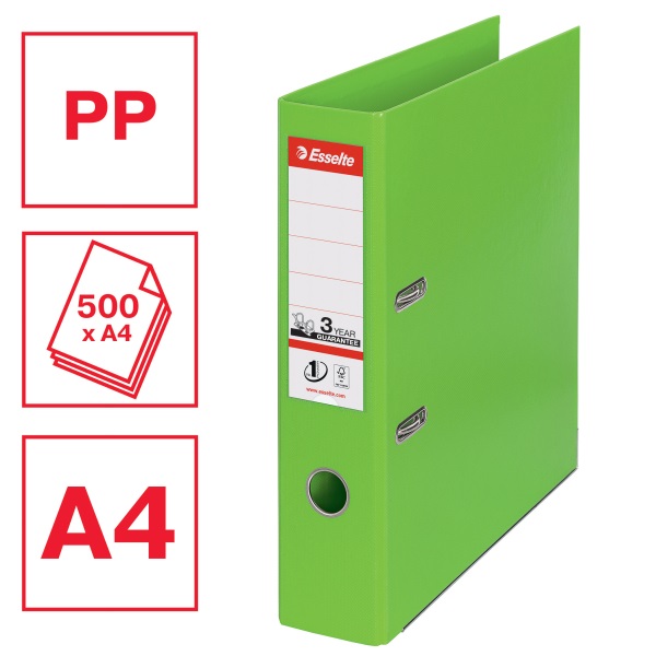 Esselte Standard Vivida A4 7,5cm zöld iratrendező