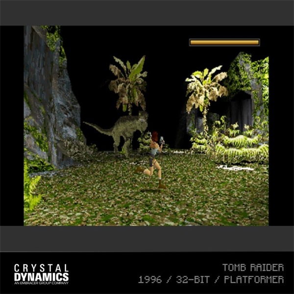 Evercade #40 Tomb Raider Collection 1 3in1 Retro Multi Game játékszoftver csomag