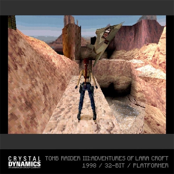 Evercade #40 Tomb Raider Collection 1 3in1 Retro Multi Game játékszoftver csomag