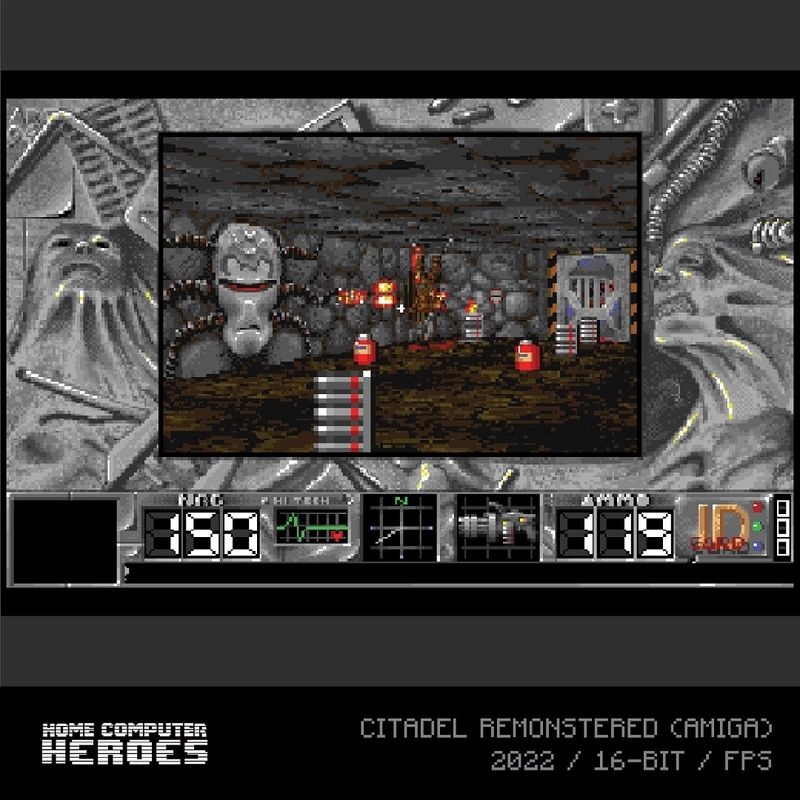 Evercade #C5 Home Computer Heroes Collection 7in1 Retro Multi Game játékszoftver csomag