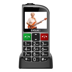 Evolveo EasyPhone FL EP801 2,3" DualSIM ezüst mobiltelefon