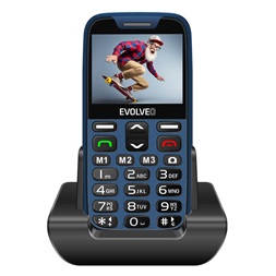 Evolveo EasyPhone XR EP601 2,3" kék mobiltelefon (Újszerű)