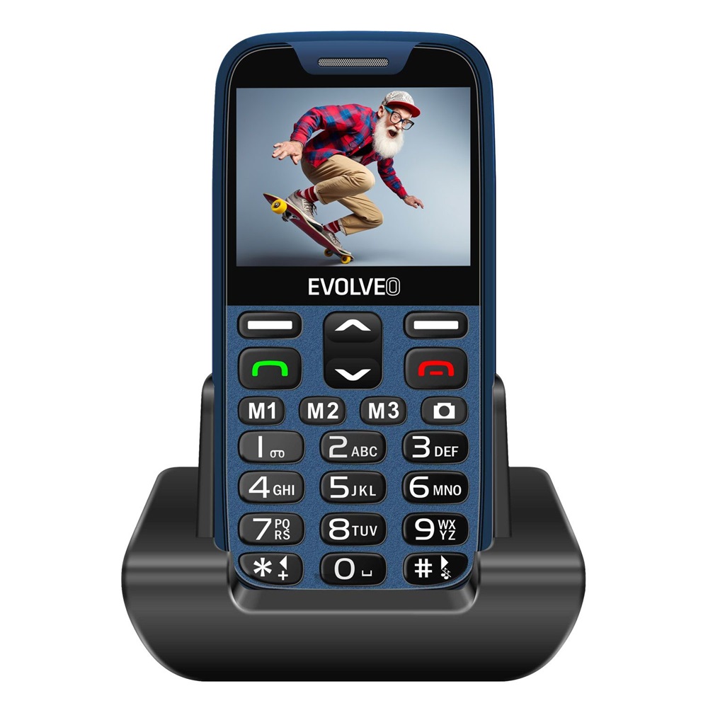Evolveo EasyPhone XR EP601 2,3" kék mobiltelefon (Újszerű)