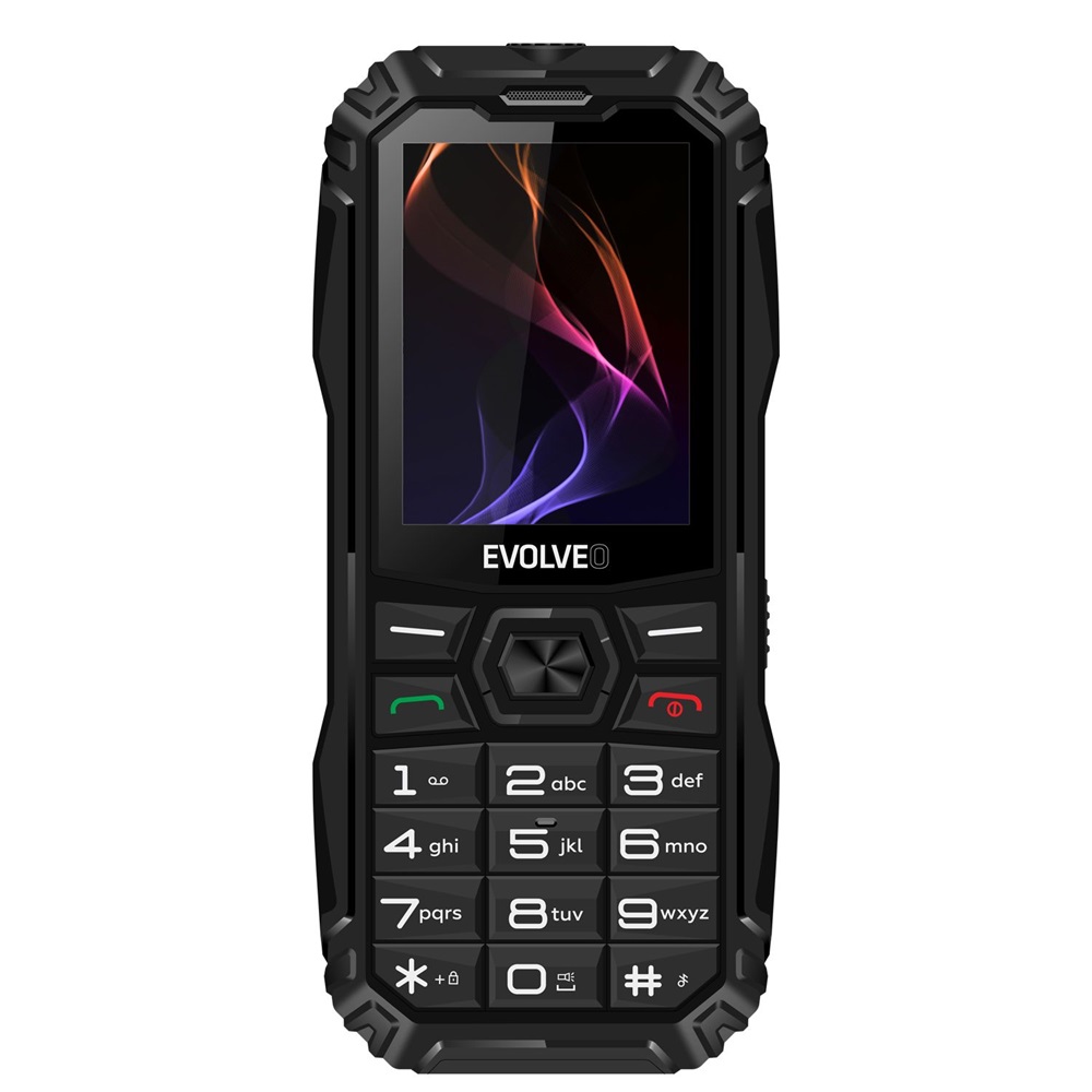 Evolveo MaxPhone A1 2,4" DualSIM fekete mobiltelefon