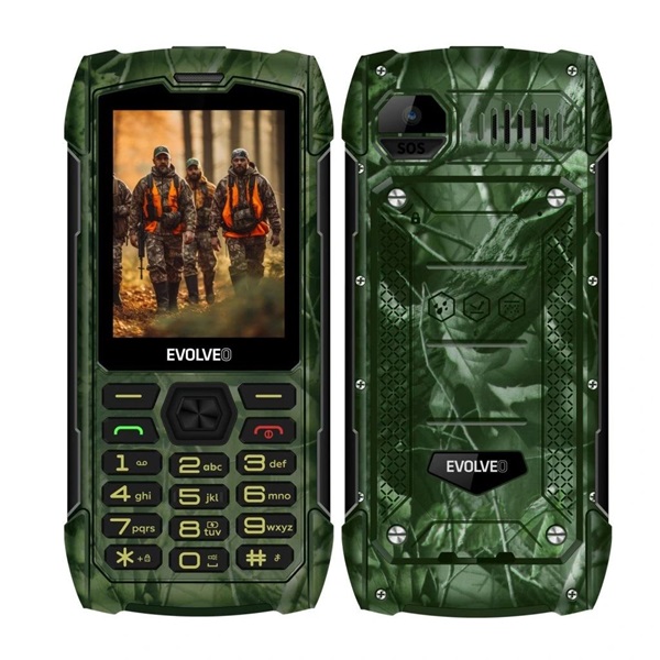 Evolveo Strongphone H1 Dual SIM terepszínű mobiltelefon