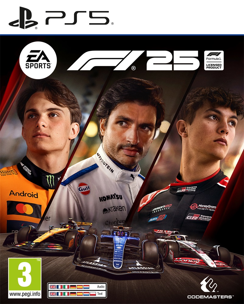 F1 25 PS5 játékszoftver