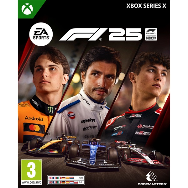 F1 25 Xbox X játékszoftver