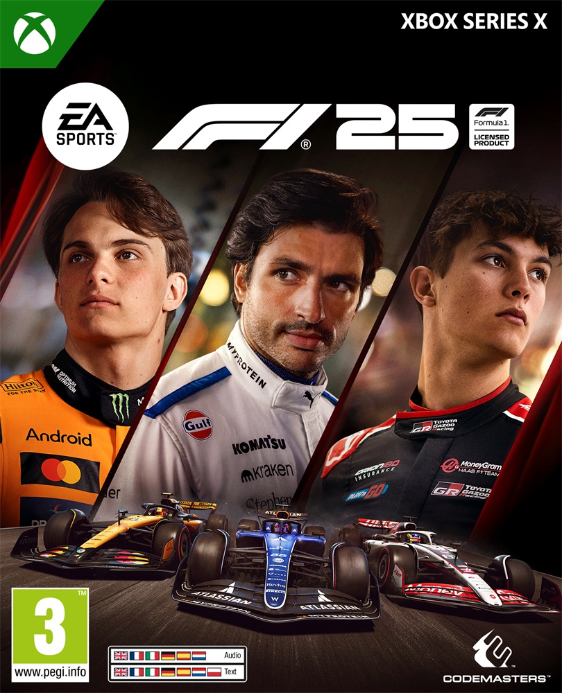 F1 25 Xbox X játékszoftver