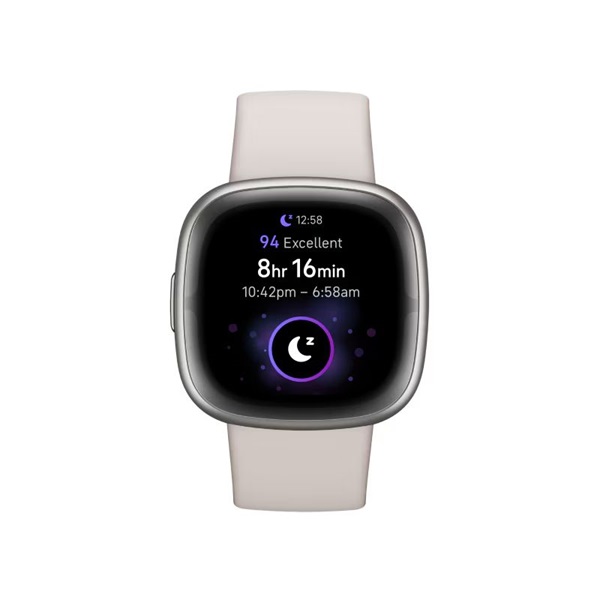 FITBIT Sense 2 okosóra (Lunar White / Platinum Aluminium)