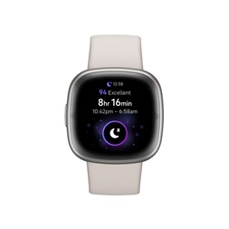 FITBIT Sense 2 okosóra (Lunar White / Platinum Aluminium)