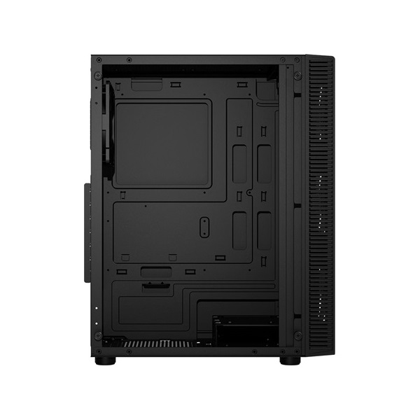 FSP CMT192 fekete (táp nélküli) ablakos mATX ház