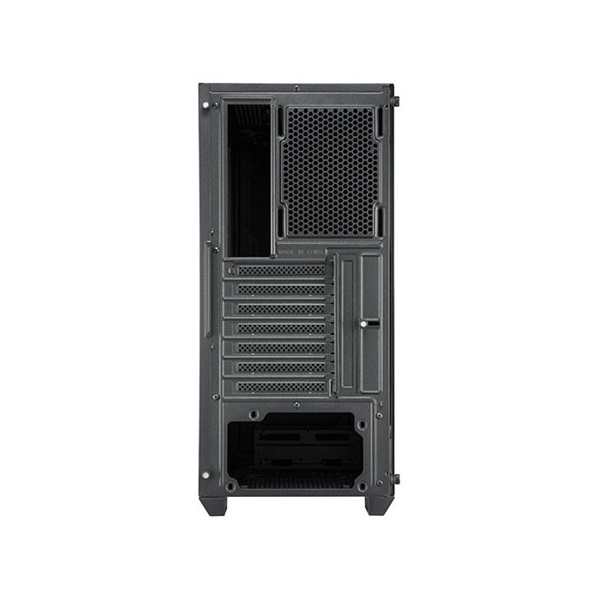 FSP CMT212G táp nélküli ablakos Mid Tower számítógépház fekete