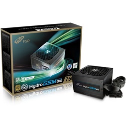 FSP HYDRO GSM LITE 750 750W 80+ Gold 12 cm ventilátorral ATX tápegység