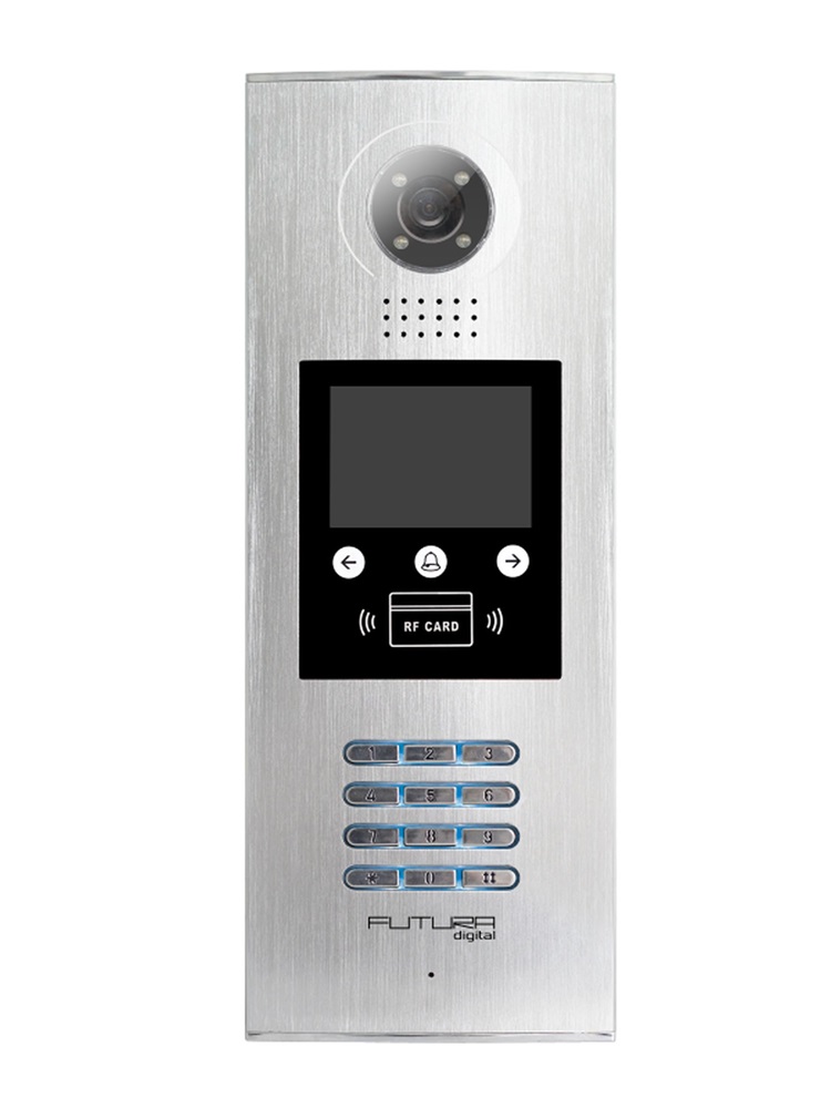 FUTURA VDMR-18S/ID/RH/128 lakásos/videokaputelefon kültéri egység