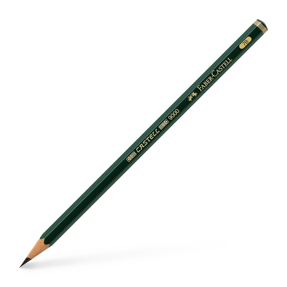 Faber-Castell 9000 hatszögletű 7B grafitceruza