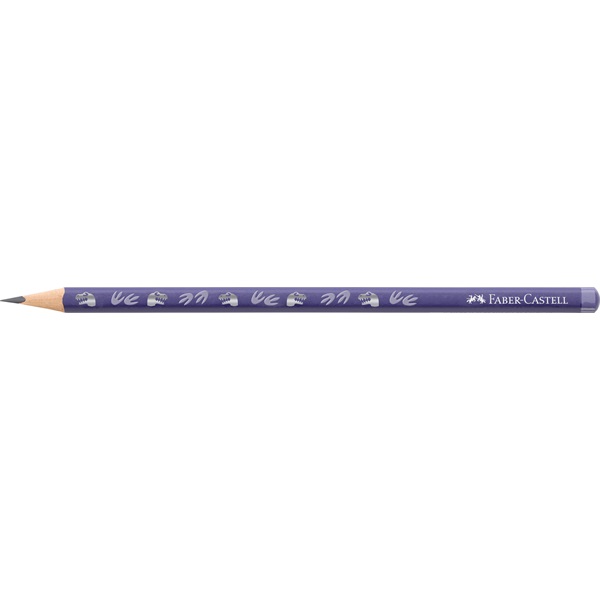 Faber-Castell Dinoszaurusz HB háromszögletű kék grafitceruza