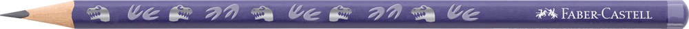 Faber-Castell Dinoszaurusz HB háromszögletű kék grafitceruza