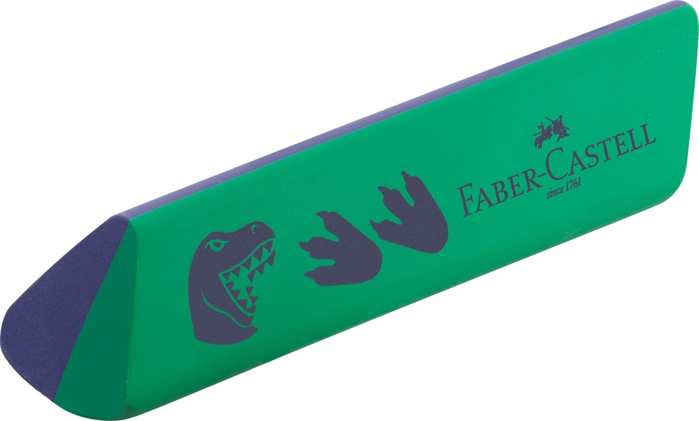 Faber-Castell Dinoszaurusz háromszögletű radír