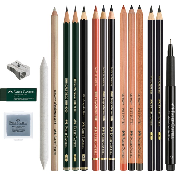 Faber-Castell Discovery set 17 db-os művészceruza készlet