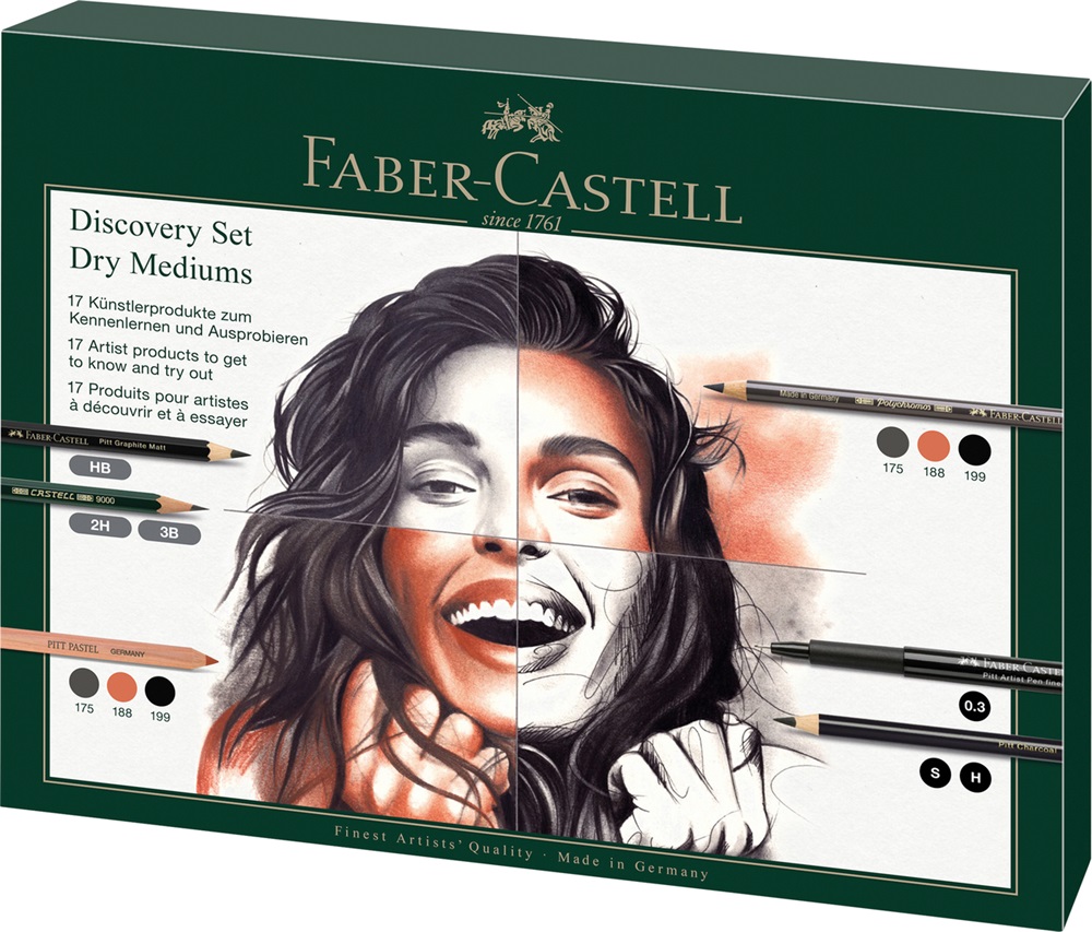 Faber-Castell Discovery set 17 db-os művészceruza készlet