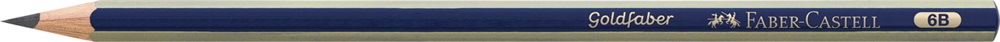 Faber-Castell Goldfaber 1221 hatszögletű 6B grafitceruza