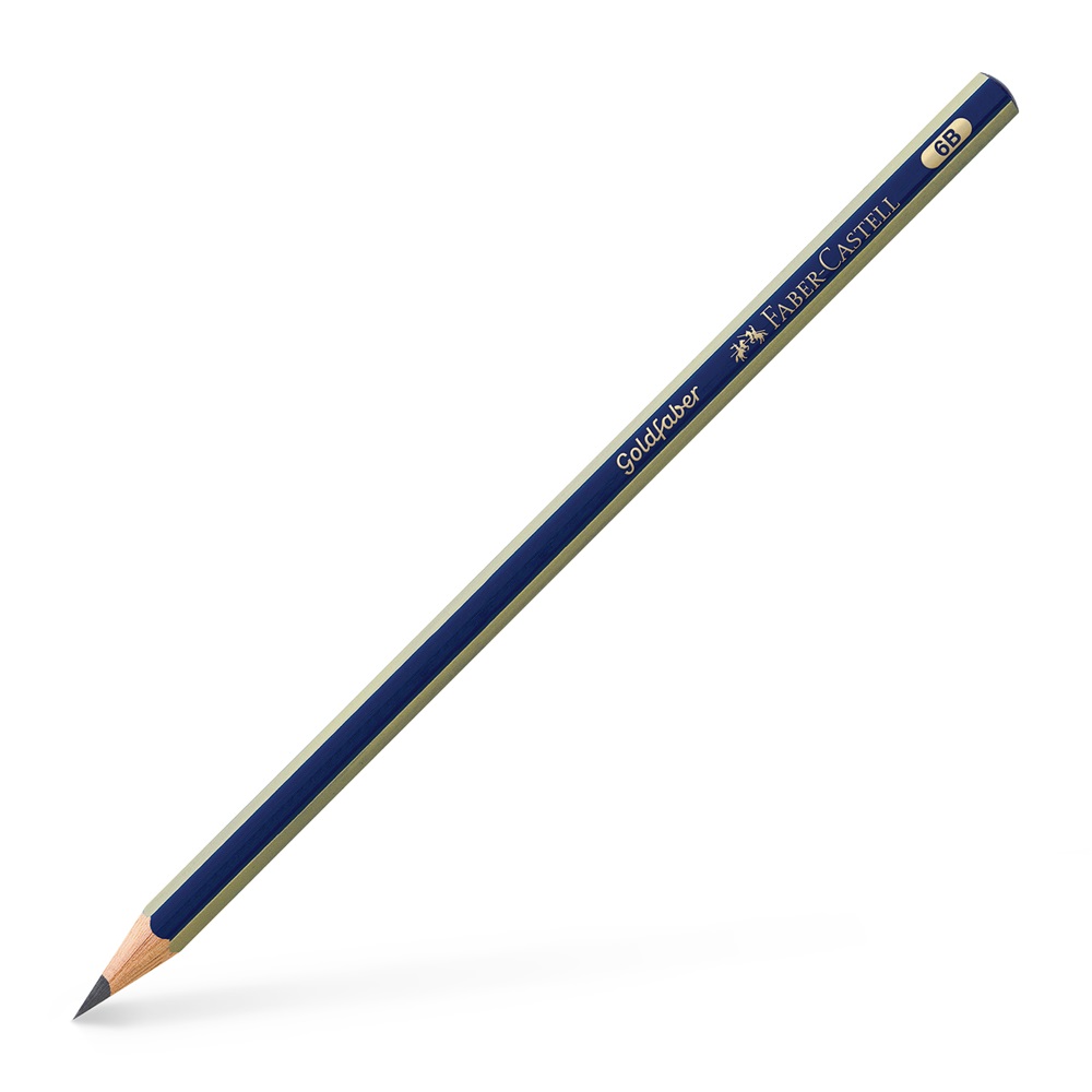 Faber-Castell Goldfaber 1221 hatszögletű 6B grafitceruza