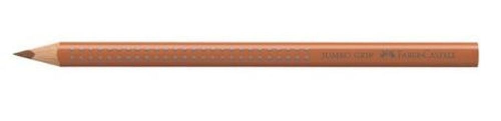 Faber-Castell Grip Jumbo háromszögletű dióbarna színes ceruza
