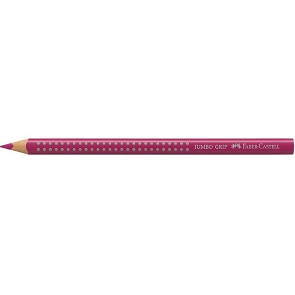 Faber-Castell Grip Jumbo háromszögletű magenta színes ceruza