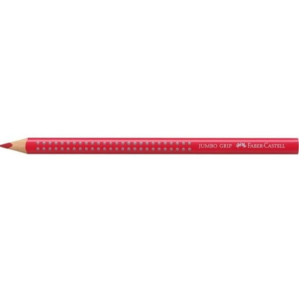 Faber-Castell Grip Jumbo háromszögletű görögdinnye piros színes ceruza