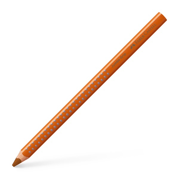 Faber-Castell Grip Jumbo háromszögletű dióbarna színes ceruza