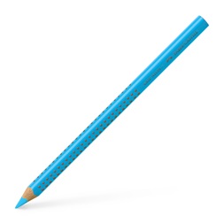 Faber-Castell Grip Jumbo háromszögletű neon kék színes ceruza