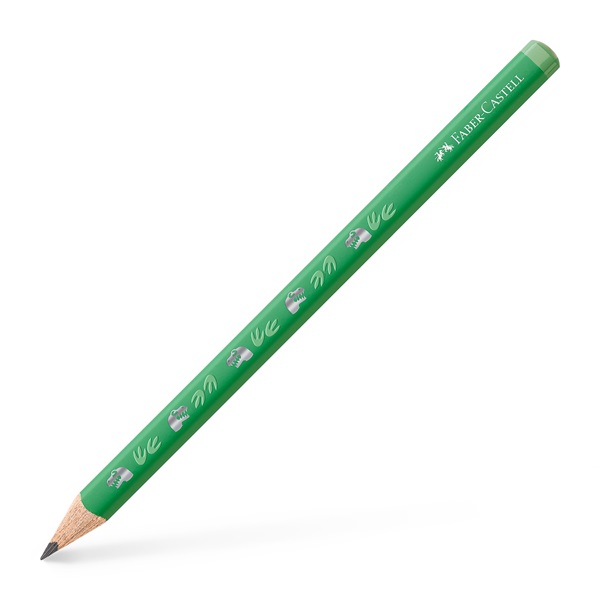 Faber-Castell Jumbo Dinoszaurusz HB háromszögletű zöld grafitceruza
