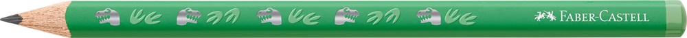 Faber-Castell Jumbo Dinoszaurusz HB háromszögletű zöld grafitceruza