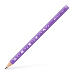 Faber-Castell Jumbo Unikornis HB háromszögletű lila grafitceruza