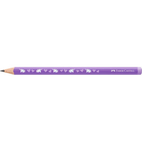 Faber-Castell Jumbo Unikornis HB háromszögletű lila grafitceruza