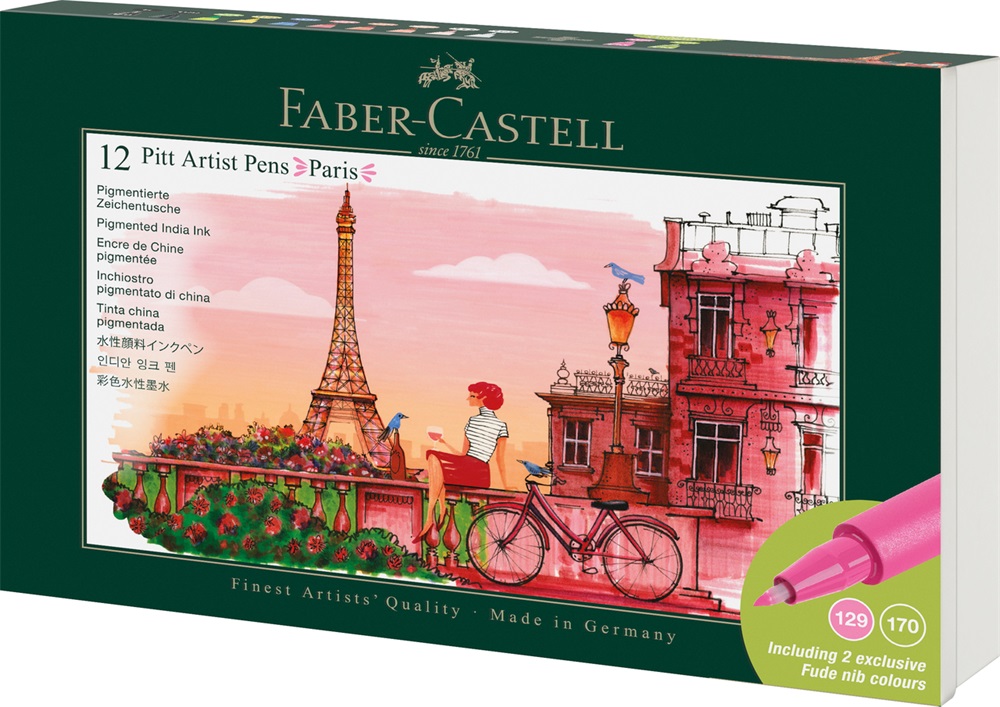 Faber-Castell Paris 12 db-os művészfilctoll készlet