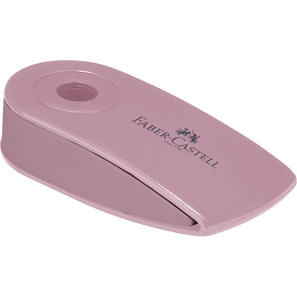 Faber-Castell SLEEVE  mini, színes radír műanyag tartóban