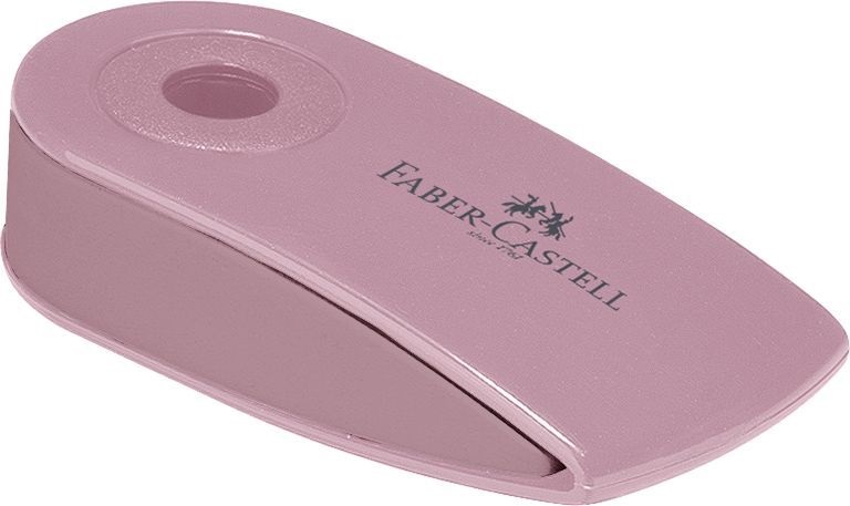 Faber-Castell SLEEVE  mini, színes radír műanyag tartóban